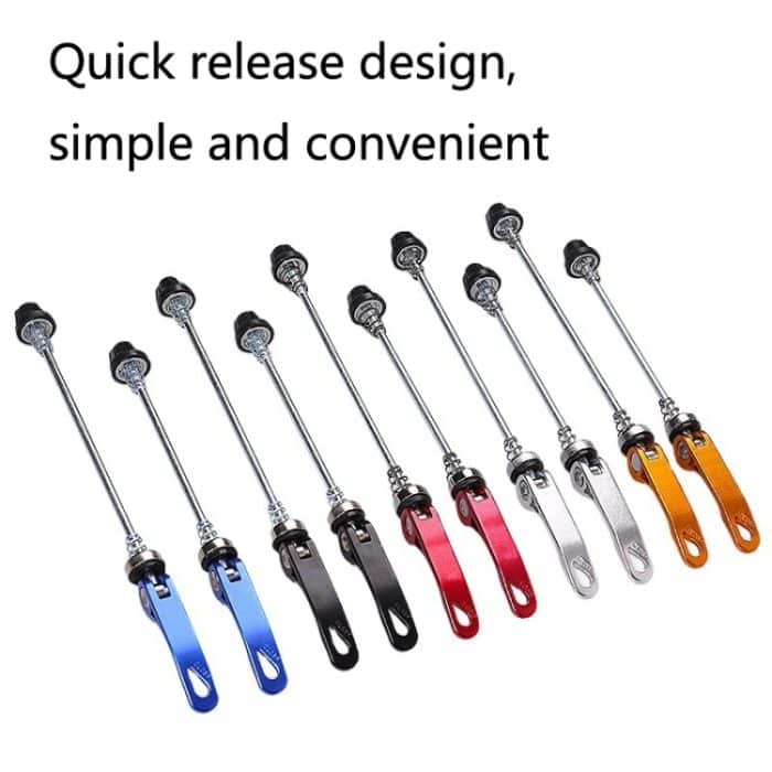 3 Sets BG-M5147 Mountainbike-Nabe mit langem Schnellspannhebel, 3 Sets M5147 Black, 3 Sets M5147 Red, 3 Sets M5147 Blue, 3 Sets M5147 Silver, 3 Sets M5147 Gold – Bild 2