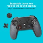 Drahtloses Bluetooth-Gamepad mit integrierten Doppelmotoren und TURBO-Funktion, geeignet für Switch Pro, MB-S804 – Bild 5