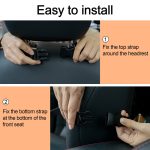 2 Stück Autositz-Rücken-Hängetasche, Oxford-Stoff-Aufbewahrungstasche, Car Storage Bag – Bild 7