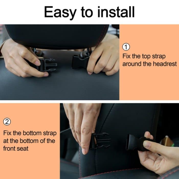 2 Stück Autositz-Rücken-Hängetasche, Oxford-Stoff-Aufbewahrungstasche, Car Storage Bag – Bild 7