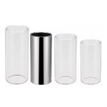 M02219 4 in 1 Plexiglas-Schiebestange + Edelstahl-Schiebestange + Celluloid-Gitarren-Fingerpickel + Kunststoffbox-Set – Bild 2