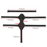 10 PCS Fahrrad-Audio-Befestigungsband Outdoor Radfahren Wasserbecherband, Cycling Water Cup Strap – Bild 3