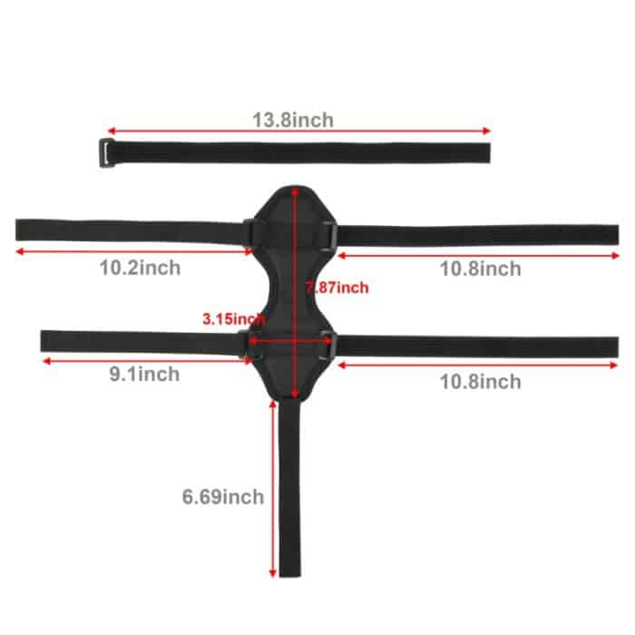 10 PCS Fahrrad-Audio-Befestigungsband Outdoor Radfahren Wasserbecherband, Cycling Water Cup Strap – Bild 3