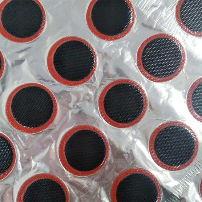 48 teile / set Mountain Bicycle Bike Punktion Wartung Reifen Reifen Gummi Patch Kit Radfahren Reparaturwerkzeuge – Bild 3