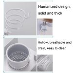 Goldener Haartrocknerhalter aus Space-Aluminium, With Barrel (Silver), With Barrel (Gold), With Double Barrel, With Toothbrush Holder – Bild 2