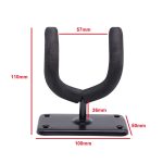 Metall + Schwamm Wandhaken für Gitarre / Ukulele – Bild 6