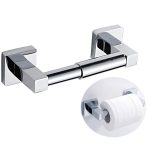 Ausziehbarer Toilettenpapierhalter mit quadratischer Basis für die Toilette, Retractable Toilet Paper Holder