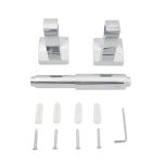 Ausziehbarer Toilettenpapierhalter mit quadratischer Basis für die Toilette, Retractable Toilet Paper Holder – Bild 3