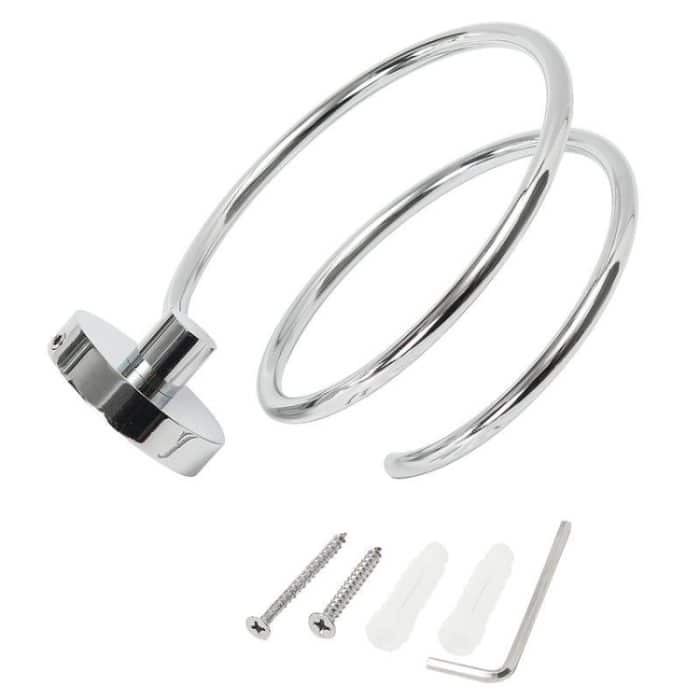 Haartrockner Halterung Badezimmer Friseur 304 Edelstahlgestell – Bild 6