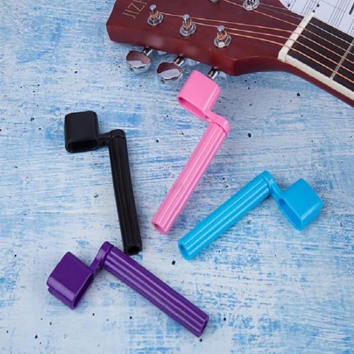 10 Stück ABS-Oberakkord-Ausrüstung, Saitenziehkegel für Gitarre – Bild 9