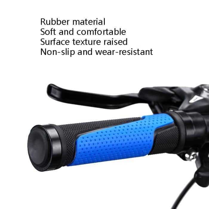 2 Paar BG-0404 Fahrrad-Gummigriffabdeckung, die Mountainbike-Bilateralsperre, rutschfeste Griffabdeckung – Bild 7