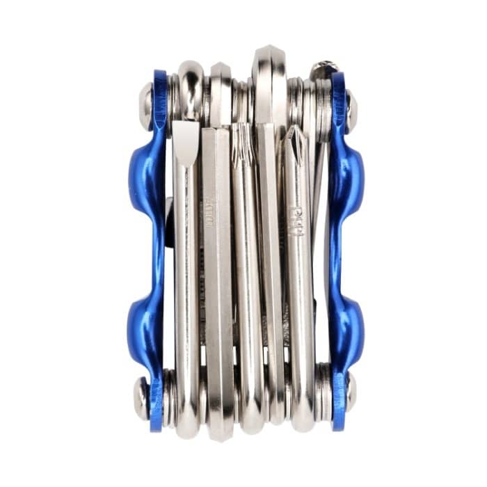 2 Stück BG-9835D Fahrrad-Multifunktions-Wartungswerkzeug, gebogenes 11-in-1-Werkzeug, Mountainbike, Autobahn-Fahrrad mit Abfangmaschinen-Kombinationswerkzeug, BG-9835D(black), BG-9835D(Red), BG-9835D(blue), BG-9835D(silver), BG-9835D(gold) – Bild 4