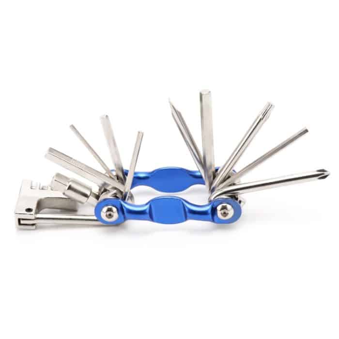 2 Stück BG-9835D Fahrrad-Multifunktions-Wartungswerkzeug, gebogenes 11-in-1-Werkzeug, Mountainbike, Autobahn-Fahrrad mit Abfangmaschinen-Kombinationswerkzeug, BG-9835D(black), BG-9835D(Red), BG-9835D(blue), BG-9835D(silver), BG-9835D(gold) – Bild 5