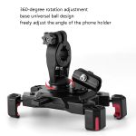 CYCLINGBOX Fahrrad-Handyhalterung mit Parasol Rider-Handyrahmen, Stil:, Handlebar Installation (Black), Handlebar Installation (Red), Handlebar Installation (Yellow), Handlebar Installation (Bue), Rearview Mirror Installation (Black) – Bild 5