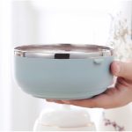 Lunchbox mit Farbverlauf, Lebensmittel-Bento-Box, Edelstahlbehälter – Bild 3