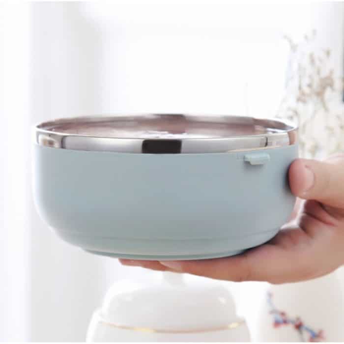 Lunchbox mit Farbverlauf, Lebensmittel-Bento-Box, Edelstahlbehälter – Bild 3