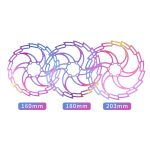 IIIPRO Bike Disc Mountainbike Hollow Disc Dish Sechs-Nagel-Bremsbelag, Stil:, 160mm, 180mm, 203mm – Bild 3