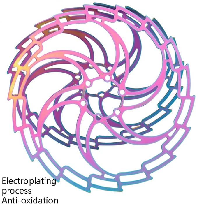IIIPRO Bike Disc Mountainbike Hollow Disc Dish Sechs-Nagel-Bremsbelag, Stil:, 160mm, 180mm, 203mm – Bild 5