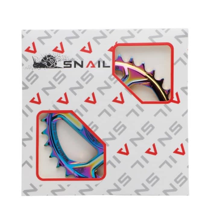 BDSNAIL Mountainbike-Einzelscheibe GXP Direkt geformte integrierte Scheibe mit positiven und negativen Zähnen, 30T (Black), 32T (Black), 34T (Black), 36T (Black), 38T (Black), 30T (Dazzling Color), 32T (Dazzling Color), 34T (Dazzling Color)... – Bild 5