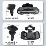 SF31 Fahrradschiene Licht Bremse Lenksensor Diebstahlwarnanlage Drahtlose Fernbedienung Warnglocke, SF31 Old Remote Control – Bild 3