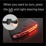 SF31 Fahrradschiene Licht Bremse Lenksensor Diebstahlwarnanlage Drahtlose Fernbedienung Warnglocke, SF31 Old Remote Control – Bild 6