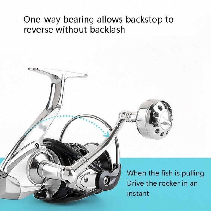 13-Achsen Anti-Meerwasser-Angelrad Vollmetall-Spinnrad Eisenbrett Schiffs-Angelrad, 1000 Type, 2000 Type, 3000 Type, 4000 Type, 5000 Type – Bild 4