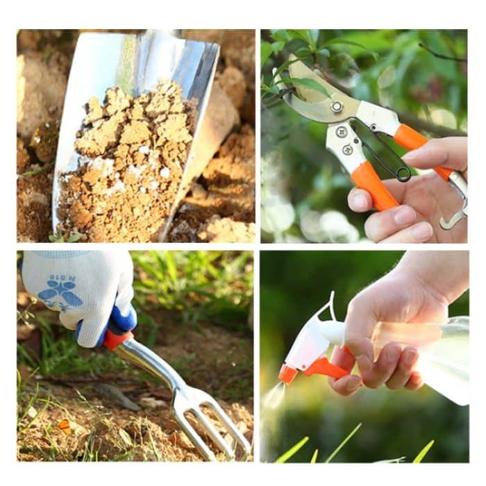 Gartenwerkzeug-Segeltuchtasche aus Aluminiumlegierung, Garden Tool Canvas Bag – Bild 6