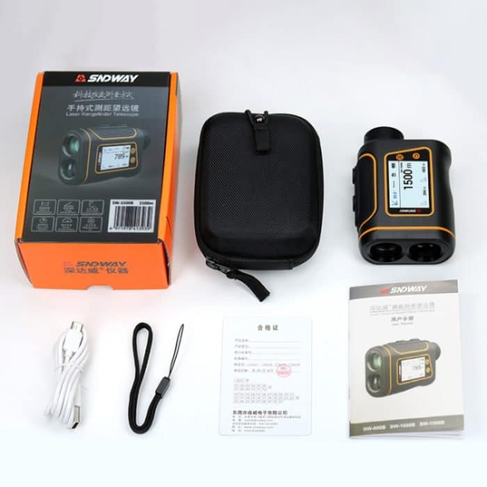 SNDWAY Entfernungsmesser-Instrument, Outdoor-Teleskop, Golf-Messgerät, SW800B 800m, SW1000B 1000m, SW1500B 1500m – Bild 12