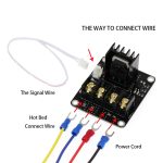 3D-Drucker-Heizbett-Leistungserweiterungsmodul MOSFET-Platine für ANET A8 3D-Drucker, 2 PCS/Set – Bild 5