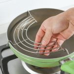 3 Stück halbrunder Edelstahl-Abtropfständer für Küche, gedämpftes Gemüse, Größe:, 24cm, 26cm, 30cm – Bild 4