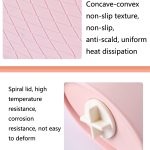 Winter Silikon Handwärmer Cartoon Niedliche Wassereinspritzung Warmwasserbeutel, Light Blue Beaver, Pink Deer, Pink Love, Beige Love, Green Love, Light Blue Square, Pink Square – Bild 5