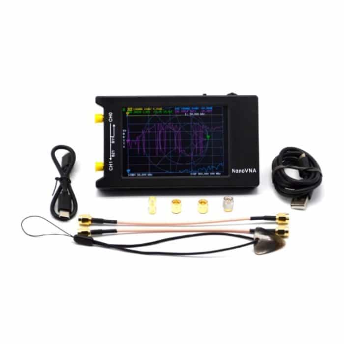 Nanovna-H4 4 Zoll Vollansicht LCD-Bildschirm 50kHz-1,5 GHz VNA HF-VHF UHF UV-Vektor-Netzwerkanalysator – Bild 2