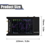 Nanovna-H4 4 Zoll Vollansicht LCD-Bildschirm 50kHz-1,5 GHz VNA HF-VHF UHF UV-Vektor-Netzwerkanalysator – Bild 3
