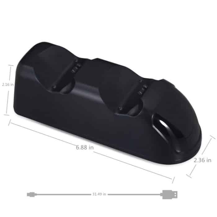 DObe für PS4 Wireless Controller LED-Ladegerät Ladegerät – Bild 3