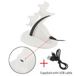 IPLAY LED Micro Dual Controller Halter Ladegerät 2 LED Micro USB-Griff Fast Charging Dock Station Stand Ladegerät für Xbox One Controller – Bild 6