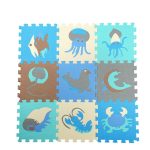 9 PCS Spleißen Mobilisierung EVA Marine Schaum Matten Kinder Pädagogisches Spielzeug Puzzle Anti-skid Und Anti-herbst Kriechende Matte – Bild 2