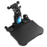Autositzlehne, um 360 Grad drehbar, Esstischbrett, multifunktionales, zusammenklappbares Getränke-Computerregal, 360 Degree Rotating Black – Bild 2