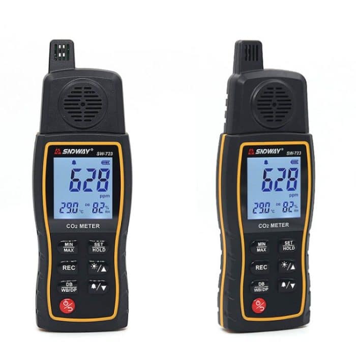 SNDWAY SW723 Hochpräziser Kohlendioxid-Detektor, Luft-Kohlendioxid-Konzentrationsmonitor, SW723 – Bild 2