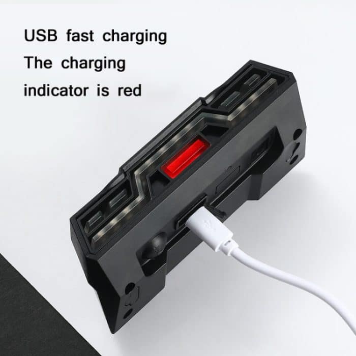 WEST BIKING Mountainbike Drahtlose Fernbedienung USB-Aufladung Reitwarnung Abbiegelicht, YP0701259B – Bild 3