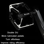 WEST BIKING Fahrrad-Achsenpedal aus Aluminiumlegierung, Chrom-Molybdän-Stahl, YP0802085 – Bild 6