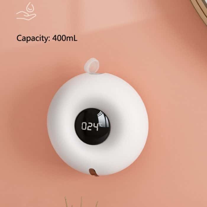 ZC01 Intelligenter wandmontierter automatischer Seifenspender zum Händewaschen, Induktionsschäumer, ZC01 White – Bild 2