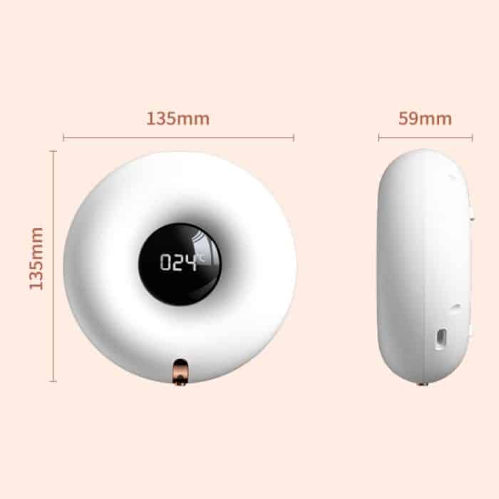 ZC01 Intelligenter wandmontierter automatischer Seifenspender zum Händewaschen, Induktionsschäumer, ZC01 White – Bild 3