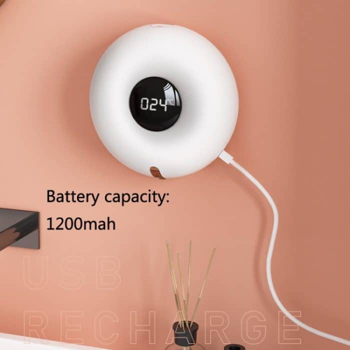 ZC01 Intelligenter wandmontierter automatischer Seifenspender zum Händewaschen, Induktionsschäumer, ZC01 White – Bild 5