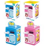 8001 Fingerabdrucksensor Entsperren Sie Geldautomaten-Sparschwein, automatisches rollendes Geld, Simulation, Passwort, sicheres Spielzeug – Bild 2