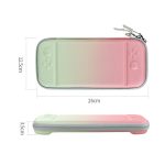 YK01 EVA-Hartschalen-Aufbewahrungstasche für Spielekonsolen mit Kartensteckplatz für Nintendo Switch, Green, Pink, Blue – Bild 3