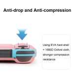 YK01 EVA-Hartschalen-Aufbewahrungstasche für Spielekonsolen mit Kartensteckplatz für Nintendo Switch, Green, Pink, Blue – Bild 6