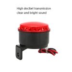 2 Stück BC-3K 5-24V Industrial Sound und Lichtalarm Motorrad Sound Licht Alarm – Bild 5