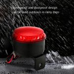 2 Stück BC-3K 5-24V Industrial Sound und Lichtalarm Motorrad Sound Licht Alarm – Bild 7