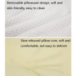 LD-007 Space Memory Foam Schmetterlingskissen Schlaf-Nackenkissen, 61×35×11/6.5cm – Bild 6