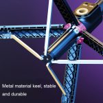 Um 360 Grad drehbarer, faltbarer Bluetooth-Selfie-Sticks-Live-Ständer, Spezifikationen:, P220 TK (Double Clip), P225 TK (Double Clip) – Bild 5